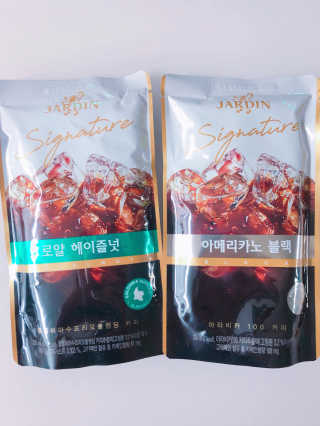 (주)쟈뎅 쟈뎅 시그니처 블랙, 헤이즐넛 230ml — 5점을 준 리뷰어가 2018년 6월 올린 사용 사진