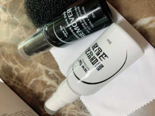 뷰오케이 욕실 화장실 셀프 물때제거 코팅제,리무버 50ml — 5점을 준 리뷰어가 2019년 5월 올린 사용 사진