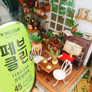 더블유드레스룸 페브클린 500ml — 5점을 준 리뷰어가 2018년 8월 올린 사용 사진