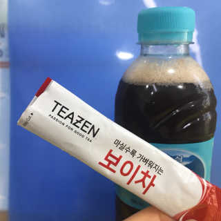 티젠 보이차 + 마이보틀 세트 — 5점을 준 리뷰어가 2018년 6월 올린 사용 사진