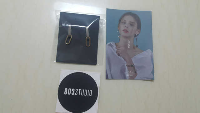 Vanessa Chain drop earring 리뷰 사진