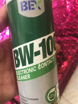 BW-100, 전자 접점 클리너 — 5점을 준 리뷰어가 2019년 8월 올린 사용 사진