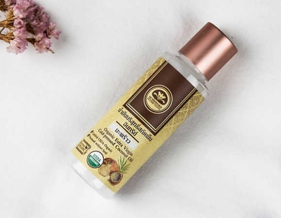 카오코 오가닉 버진 코코넛오일 100ml／바르는오일 리뷰 사진