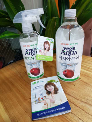 베지아쿠아 475ml + 리필 1000ml 1Set — 5점을 준 리뷰어가 2019년 7월 올린 사용 사진