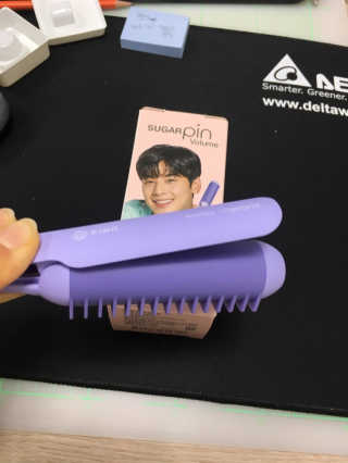 유닉스 USB 충전식 헤어롤 슈가핀 26mm — 2점을 준 리뷰어가 2020년 3월 올린 사용 사진