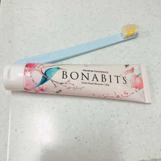 [BONABITS]프리미엄 치약 보나비츠 120g 3종[택1] — 4점을 준 리뷰어가 2019년 6월 올린 사용 사진