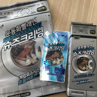 트로닉 클린팟 가바무라 슈즈크리닝 운동화세탁세제 — 5점을 준 리뷰어가 2018년 3월 올린 사용 사진