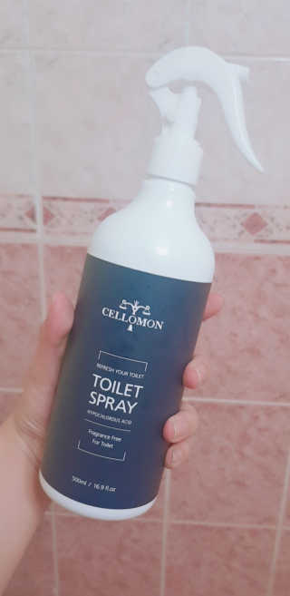 셀로몬 토일렛 스프레이 500ml — 5점을 준 리뷰어가 2018년 5월 올린 사용 사진