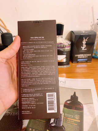아미니 릴렉싱 샤워 크림 — 5점을 준 리뷰어가 2019년 12월 올린 사용 사진