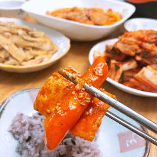 잠실맛집,홍코너떡볶이가우리집에[옛날맛,짜장맛옵션] — 5점을 준 리뷰어가 2019년 12월 올린 사용 사진