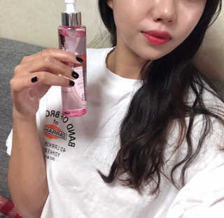 닥터펩티 레드 히비스커스 클렌징 오일 — 5점을 준 리뷰어가 2018년 11월 올린 사용 사진