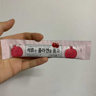 광희생활건강 석류는 콜라겐을 품고 — 4점을 준 리뷰어가 2020년 1월 올린 사용 사진