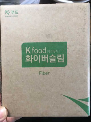 두루원 똥기사의 Kfood 화이버슬림 — 3.67점을 준 리뷰어가 2018년 7월 올린 사용 사진