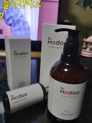 닥터모두 홈스파 스칼프 샴푸 300ml + 헤어토닉 — 5점을 준 리뷰어가 2019년 2월 올린 사용 사진