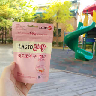 락토조이 구미젤리 복숭아맛 — 5점을 준 리뷰어가 2019년 10월 올린 사용 사진