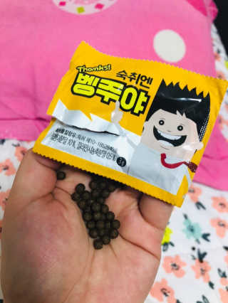 청정제주에서 온 프리미엄 숙취해소제, 숙취엔 벵주야 — 5점을 준 리뷰어가 2019년 5월 올린 사용 사진