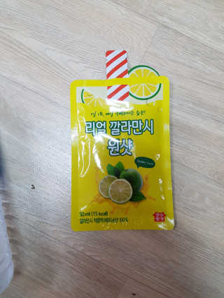 장수농가 리얼깔라만시 원샷 50ml 10팩+보틀 — 5점을 준 리뷰어가 2019년 5월 올린 사용 사진