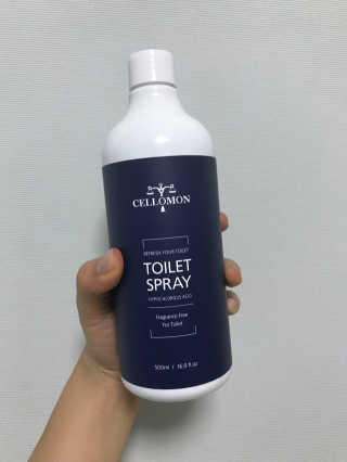 셀로몬 토일렛 스프레이 500ml — 4점을 준 리뷰어가 2018년 5월 올린 사용 사진