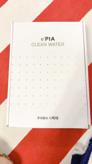 이피아 유해화학물질 없는 알칼리전해수 세정제 클린워터 — 5점을 준 리뷰어가 2018년 1월 올린 사용 사진