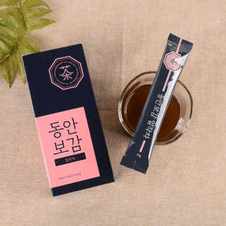 동안보감 얼작차 붓기를 빼주는 동안보감 한방 프리미엄 얼작차 — 3.5점을 준 리뷰어가 2019년 10월 올린 사용 사진