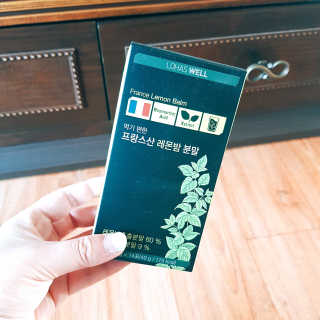 로하스웰 프랑스산 레몬밤 분말 — 4점을 준 리뷰어가 2018년 5월 올린 사용 사진