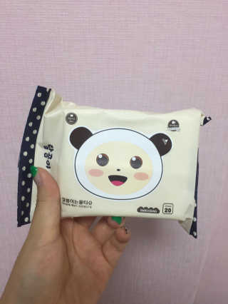 달곰이 물티슈 — 5점을 준 리뷰어가 2017년 8월 올린 사용 사진