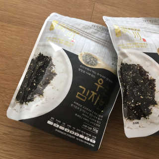 광천우리맛김 우리집밥도둑 맛있는광천김 우리김자반 50g 5봉 — 5점을 준 리뷰어가 2018년 3월 올린 사용 사진