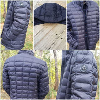 MRD PFC 프리 DWR SlimFit 경량 700FP 다운 JK — 5점을 준 리뷰어가 2019년 12월 올린 사용 사진