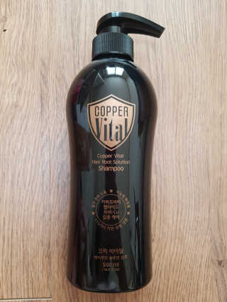 코퍼바이탈 헤어루트 솔루션 샴푸 500ml — 4점을 준 리뷰어가 2018년 9월 올린 사용 사진