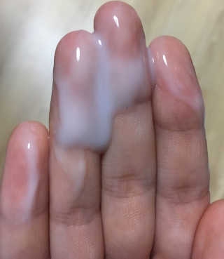 초코무 코스메틱스 초코무 모이스쳐 허니 마스크팩 — 5점을 준 리뷰어가 2018년 7월 올린 사용 사진