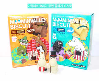 이악세스코리아 무민 골짜기 비스킷 90g 1+1 — 4.5점을 준 리뷰어가 2016년 11월 올린 사용 사진