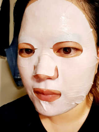 퓨렌스킨 더 디토스킨 안티폴루션 아쿠아 마스크 — 5점을 준 리뷰어가 2019년 9월 올린 사용 사진