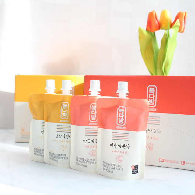 복다방 2종 100ml 10포씩 리뷰 사진