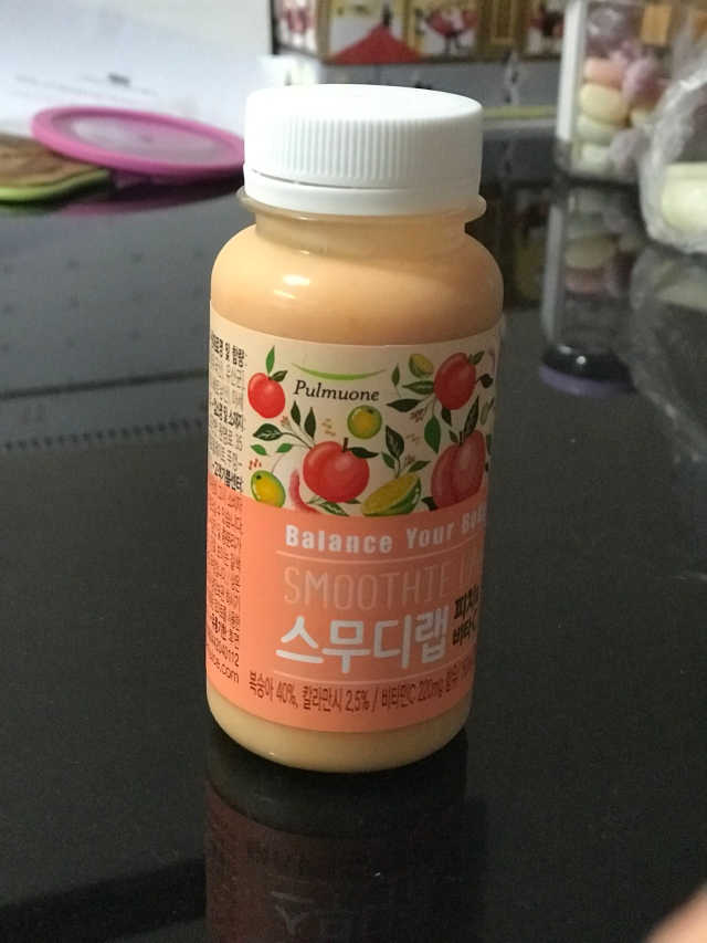 스무디랩 피치&비타 리뷰 사진