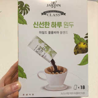 (주)쟈뎅 [쟈뎅] 클래스 신선한 하루 원두+여과지 SET — 5점을 준 리뷰어가 2019년 3월 올린 사용 사진