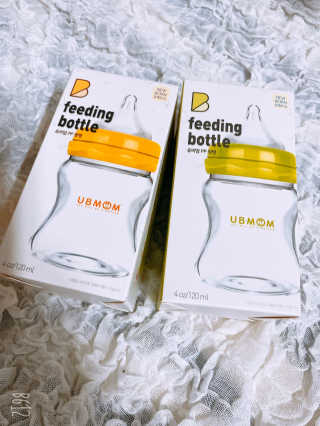 유비맘 신생아젖병 120ml 트리플팩_ 젖꼭지 포함 — 5점을 준 리뷰어가 2020년 2월 올린 사용 사진