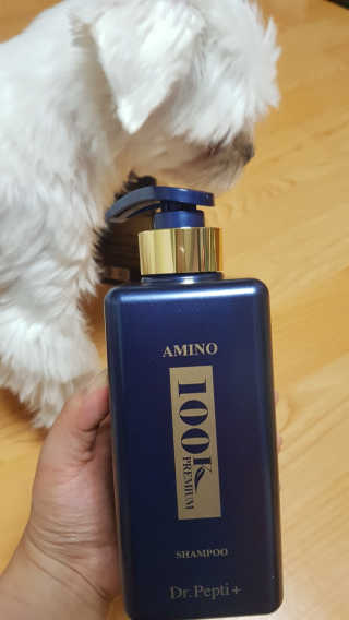 닥터펩티 아미노 100K 프리미엄 샴푸 500g — 4.83점을 준 리뷰어가 2018년 10월 올린 사용 사진