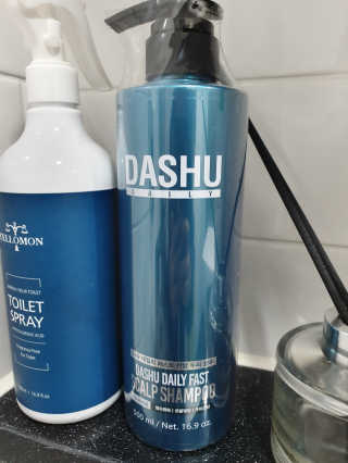 다슈코리아 다슈 데일리 패스트 한방 두피 샴푸 500ml — 5점을 준 리뷰어가 2020년 2월 올린 사용 사진