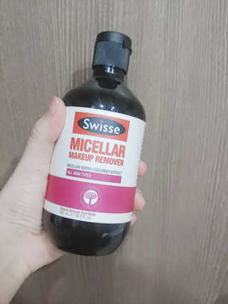 SWISSE 스위스 미셀라 메이크업 리무버 — 5점을 준 리뷰어가 2020년 1월 올린 사용 사진
