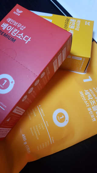 레인보우샵 올인원세탁세제,베이킹소다 스틱포6개입+세탁조클리너 — 4.33점을 준 리뷰어가 2018년 4월 올린 사용 사진