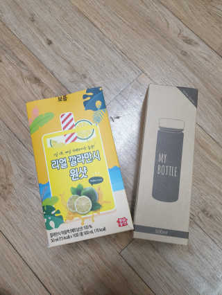 장수농가 리얼깔라만시 원샷 50ml 10팩+보틀 — 4점을 준 리뷰어가 2019년 5월 올린 사용 사진