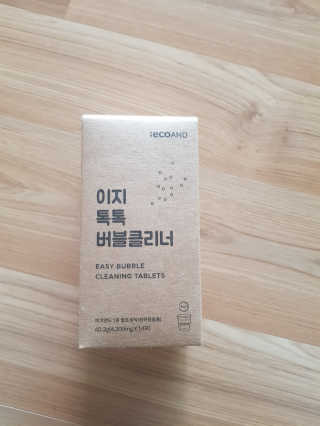 [에코앤드]이지톡톡 버블클리너 1종세척제 — 5점을 준 리뷰어가 2019년 6월 올린 사용 사진