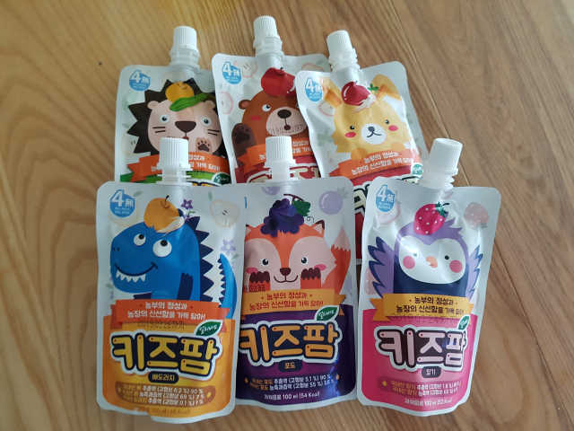 키즈팜 6종 리뷰 사진