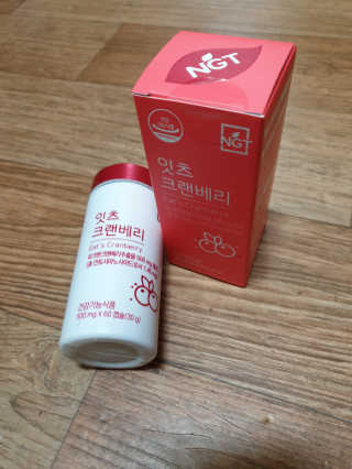 네츄럴굿띵스 잇츠 크랜베리 1병 30일분 — 1점을 준 리뷰어가 2019년 10월 올린 사용 사진