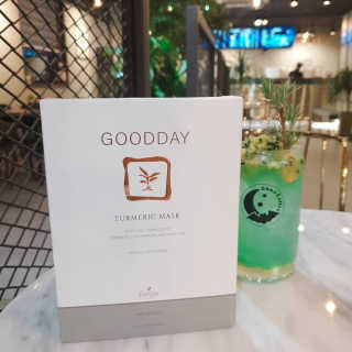 GoodDay Skincare GoodDay 강황 마스크 — 3.5점을 준 리뷰어가 2020년 2월 올린 사용 사진