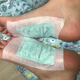 메디테라피 더마 릴렉스 힐링패치 — 4.5점을 준 리뷰어가 2018년 4월 올린 사용 사진