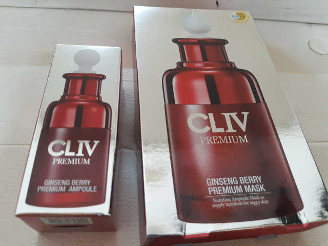 진생베리 프리미엄앰플30ml+진생베리 프리미엄마스크 리뷰 사진