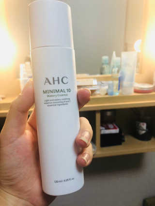 AHC 에이 에이치 씨 미니멀 10 워터리 에센스 — 2.5점을 준 리뷰어가 2018년 12월 올린 사용 사진