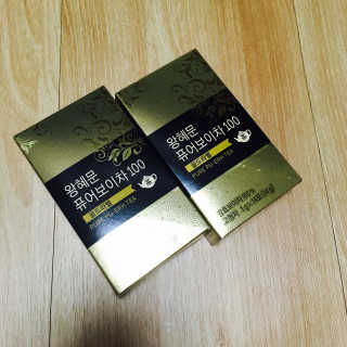 넥스트비티 왕혜문 퓨어 보이차 100 골드라벨 — 5점을 준 리뷰어가 2018년 1월 올린 사용 사진