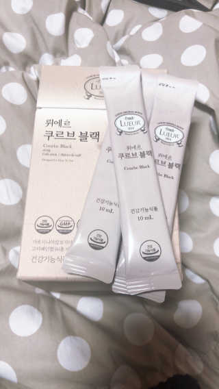 [하우투잇] 뤼에르 쿠르브 블랙 10ml x 30포 총 300ml — 4.5점을 준 리뷰어가 2020년 3월 올린 사용 사진